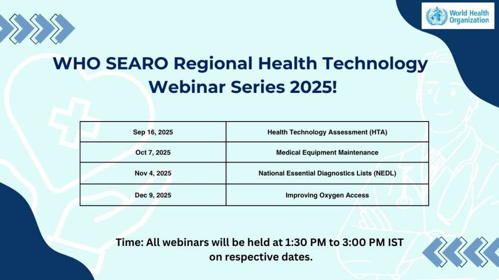 Information Update – WHO&nbsp;Webinars
